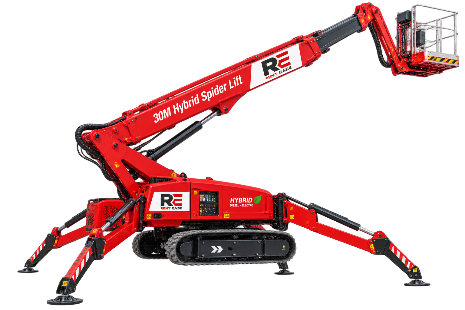 [RENT30 dHSP] 30M Hybrid Spider lift
