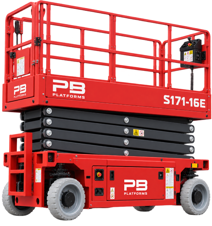 PB S171-16E (17M ELECTRIC SCISSOR LIFT)