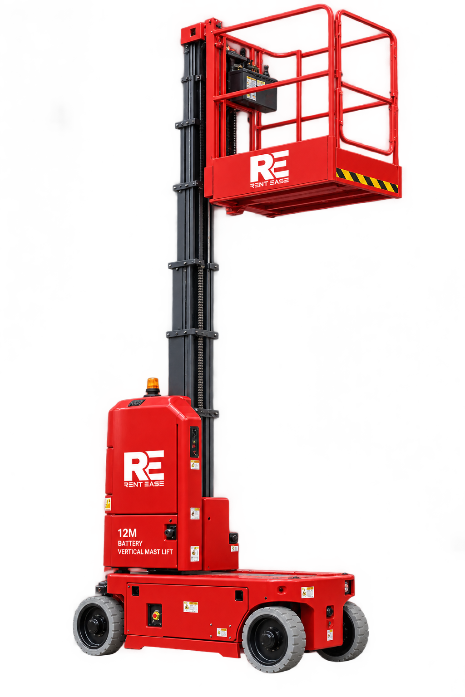 [RENT12BVM] 12M Battery Vertical Mast Lift