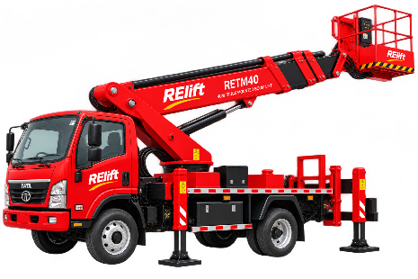 RELIFT RETM40 (40M TRUCK MOUNTED BOOM LIFT)