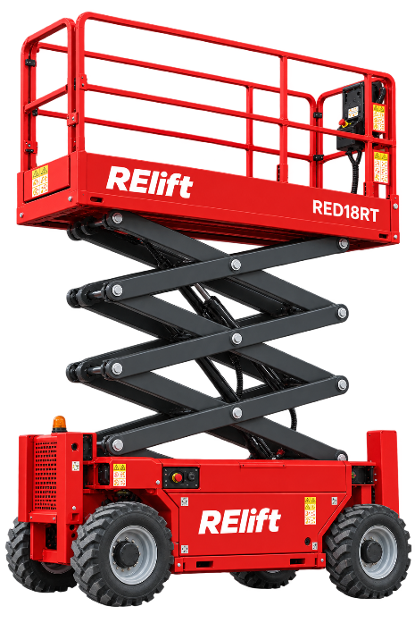 RELIFT RED18RT ( 18M DIESEL SCISSOR LIFT )