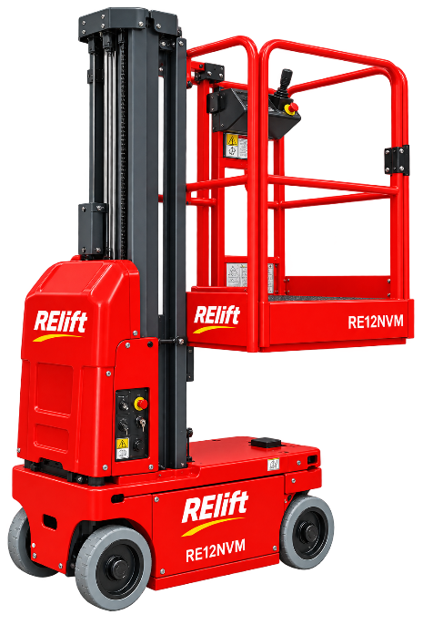 RELIFT RE12NVM (12M VERTICAL MAST LIFT)