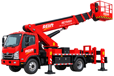 RELIFT RETM60 (60M TRUCK MOUNTED BOOM LIFT)